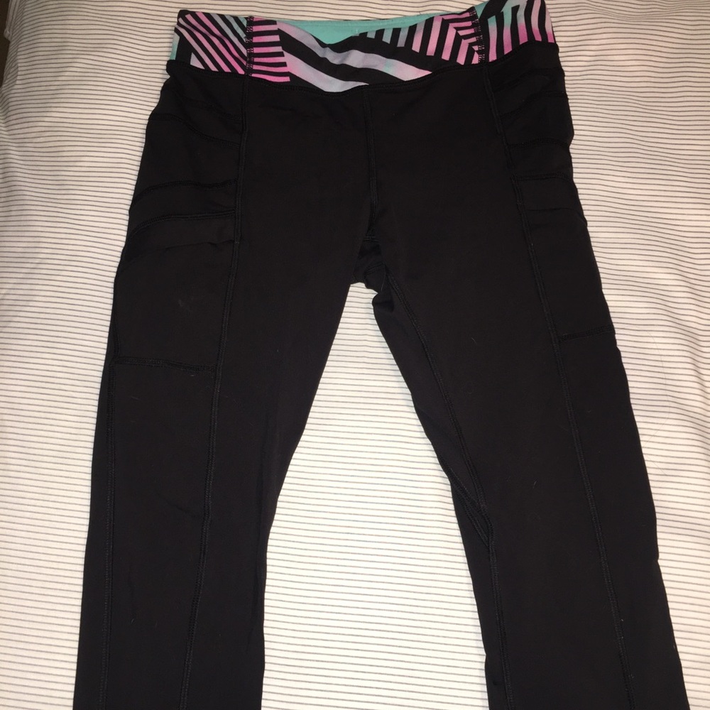 Ivivva Leggings with pockets Kids 14 women’s small